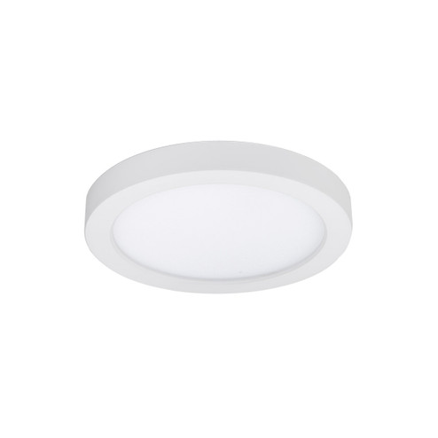 Round LED Flush Mount in White (34|FM05RN930WT)