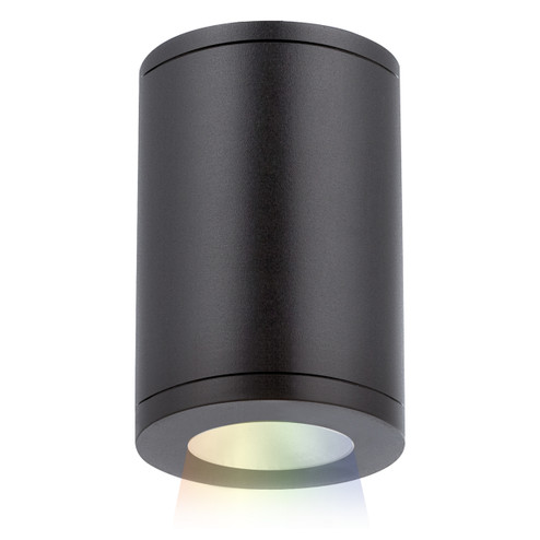 Tube Arch LED Flush Mount in Black (34|DSCD05FCCBK)