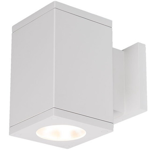 Cube Arch LED Wall Sconce in White (34|DCWS06F835AWT)