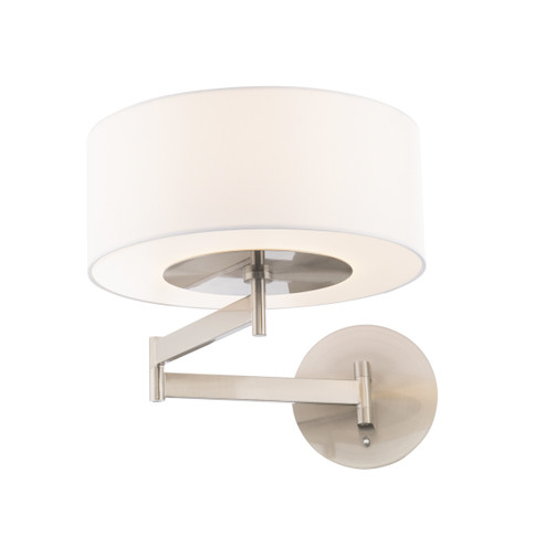 Chelsea LED Swing Arm Wall Lamp in Brushed Nickel (34|BL83023BN)