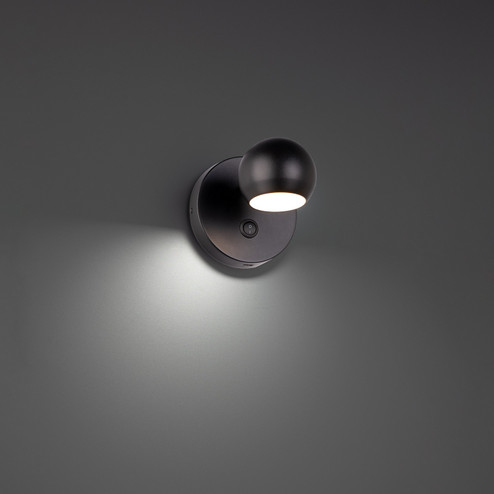 Duplex LED Bed Task Light in Black (34|BL67305BK)