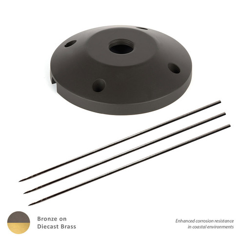 5000 Surface Mount Canopy in Bronze on Brass (34|5000SCPBBR)