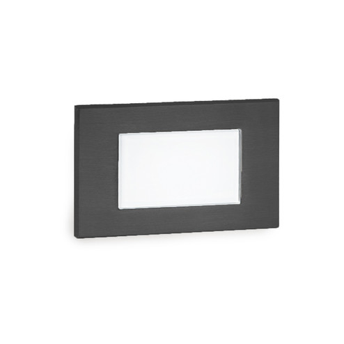 4071 LED Step and Wall Light in Black on Aluminum (34|407127BK)