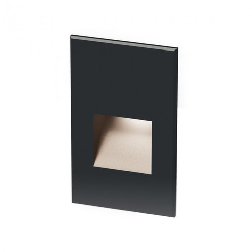 4021 LED Step and Wall Light in Black on Aluminum (34|402127BK)