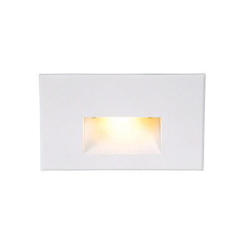 4011 LED Step and Wall Light in White on Aluminum (34|4011AMWT)