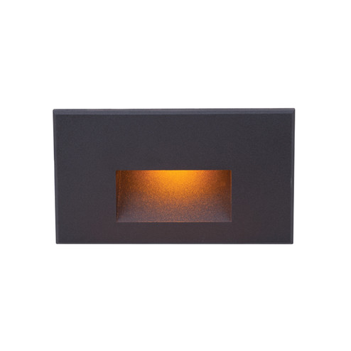 4011 LED Step and Wall Light in Black on Aluminum (34|4011AMBK)