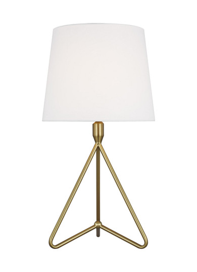 Dylan One Light Table Lamp in Burnished Brass (454|TT1141BBS1)