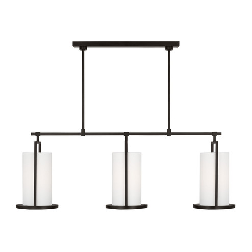 Sherwood Three Light Chandelier in Aged Iron (454|TFC1053AI)