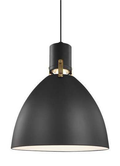 Brynne LED Pendant in Matte Black (454|P1442MBL1)