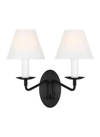 Sullivan Two Light Wall Sconce in Aged Iron (454|LW1102AI)