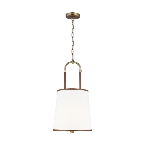 Katie One Light Pendant in Time Worn Brass (454|LP1031TWB)