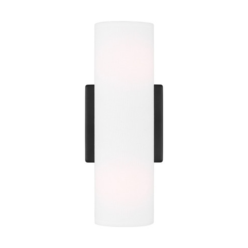 Capalino Two Light Wall Sconce in Midnight Black (454|DJW1022MBK)