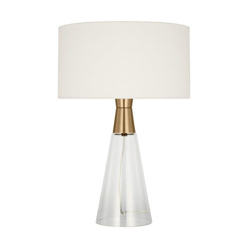Pender One Light Table Lamp in Satin Brass (454|DJT1041SB1)