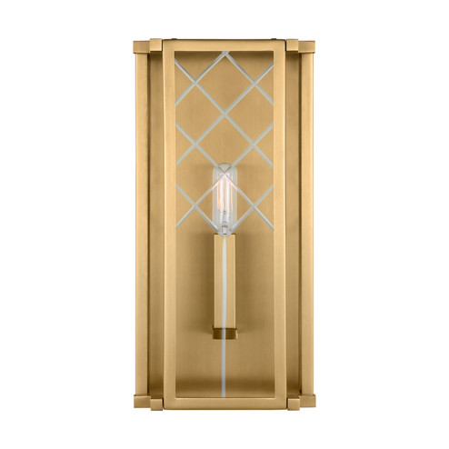 Erro One Light Wall Sconce in Burnished Brass (454|AW1161BBS)