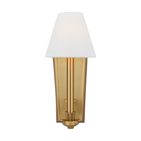 Paisley One Light Wall Sconce in Burnished Brass (454|AW1121BBS)