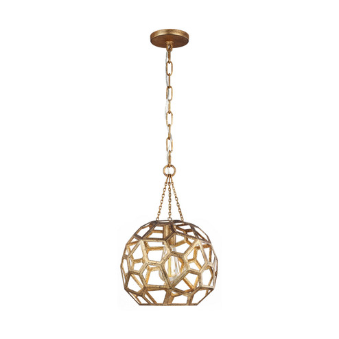 Feccetta One Light Pendant in Antique Gild (454|AP1051ADB)