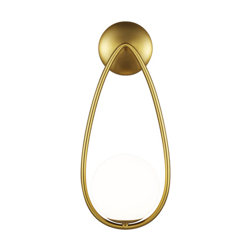 Galassia One Light Wall Sconce in Burnished Brass (454|AEW1011BBS) Galassia One Light Wall Sconce in Burnished Brass (454|AEW1011BBS)