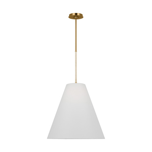 Remy One Light Pendant in Burnished Brass (454|AEP1041BBS)