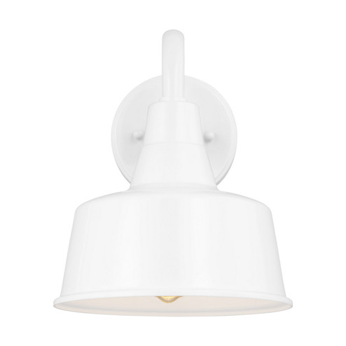 Barn Light One Light Outdoor Wall Lantern in White (454|8537401EN315)