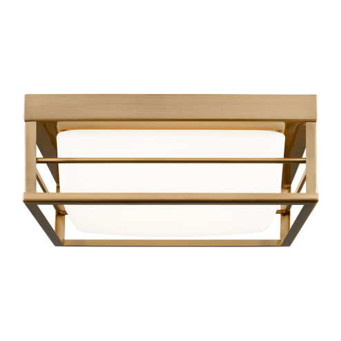 Dearborn LED Flush Mount in Satin Brass (454|7529693S848)