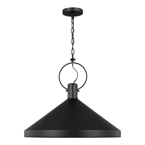 Lyon One Light Pendant in Midnight Black (454|6884901112)