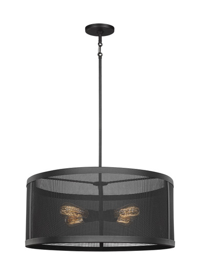 Gereon Four Light Pendant in Black (454|652850412)