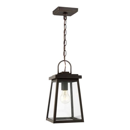Founders One Light Outdoor Pendant in Antique Bronze (454|624840171)