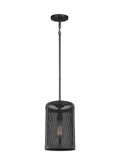 Gereon One Light Mini-Pendant in Black (454|612850112)