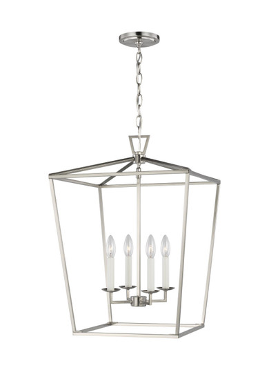 Dianna Four Light Lantern in Brushed Nickel (454|5392604EN962)