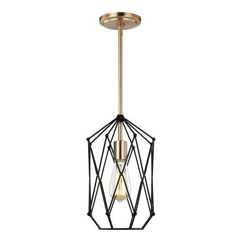 Zarra One Light Lantern in Satin Brass (454|5134101848)