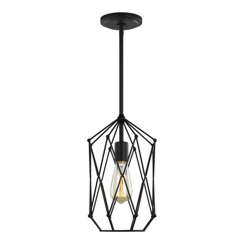 Zarra One Light Lantern in Midnight Black (454|5134101112)
