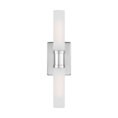 Keaton Two Light Bath Vanity in Chrome (454|456500205)