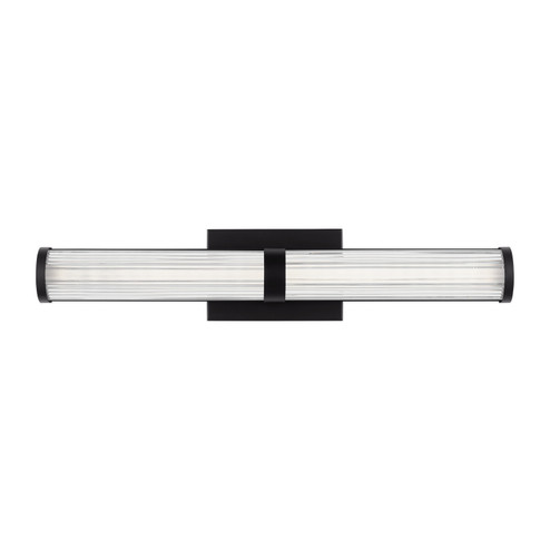 Syden LED Bath Wall Sconce in Midnight Black (454|4559293S112)
