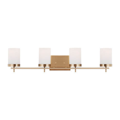 Zire Four Light Bath in Satin Brass (454|4490304848)
