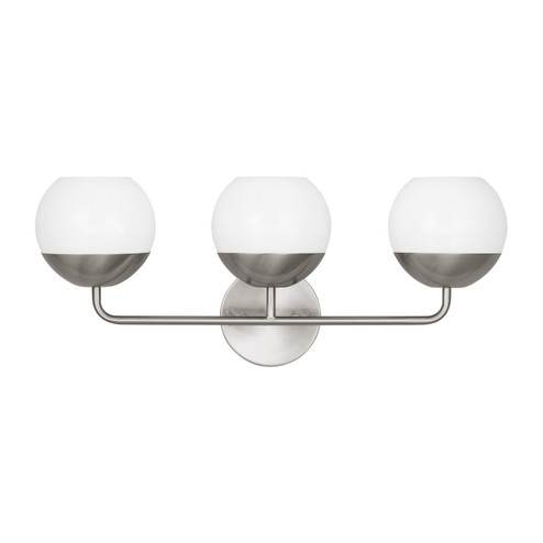 Alvin LED Bath Wall Sconce in Brushed Nickel (454|4468103EN3962)