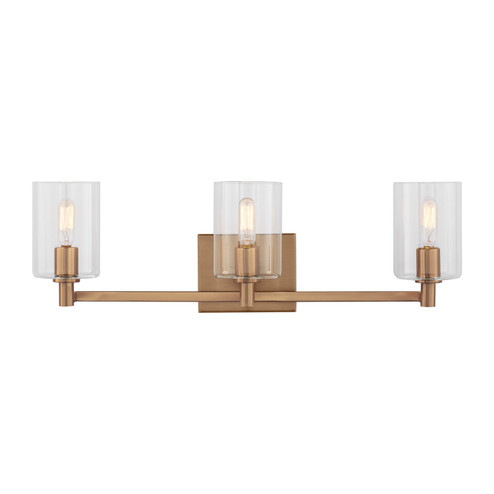 Fullton Three Light Bath Vanity in Satin Brass (454|4464203848)
