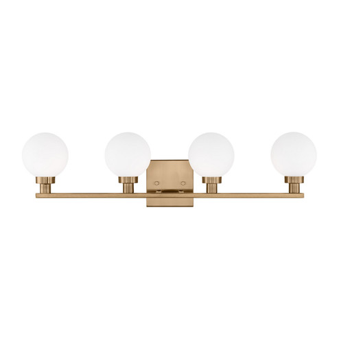 Clybourn Four Light Bath Vanity in Satin Brass (454|4461604848)