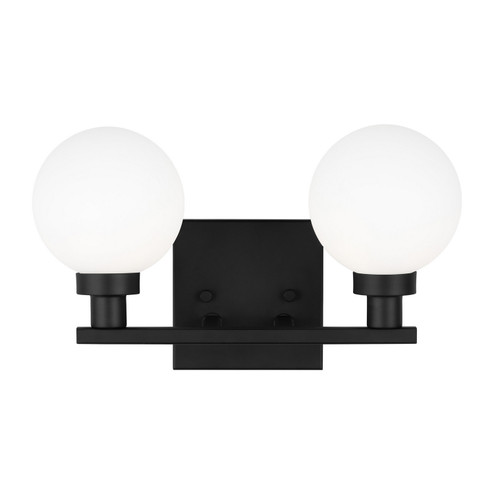 Clybourn Two Light Bath Vanity in Midnight Black (454|4461602112)