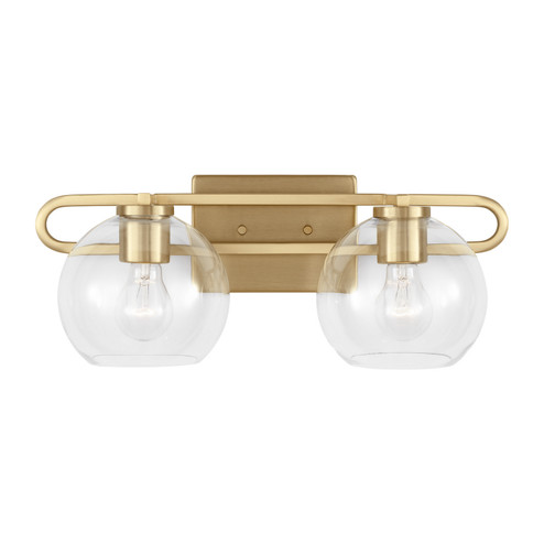 Codyn Two Light Bath Vanity in Satin Brass (454|4455702848)