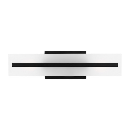 Dex Two Light Bath Vanity in Midnight Black (454|4454302112)