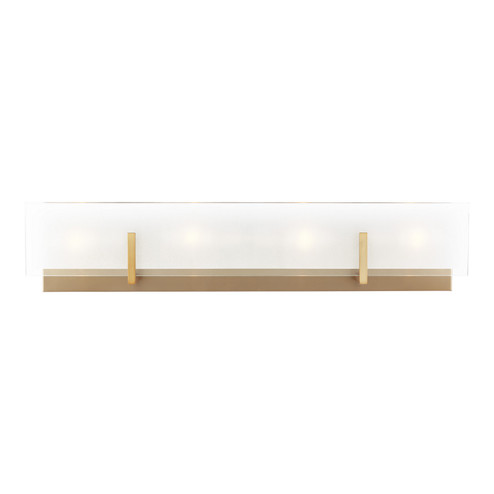 Syll Four Light Wall / Bath in Satin Brass (454|4430804EN848)