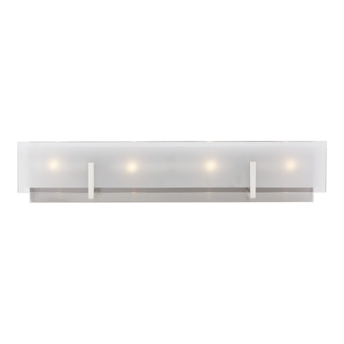 Syll Four Light Wall / Bath in Brushed Nickel (454|4430804962)