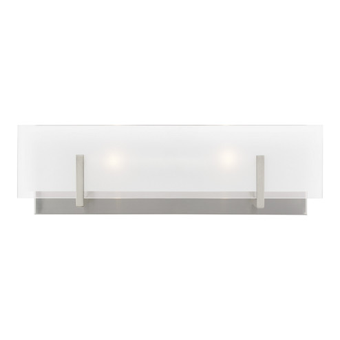 Syll Two Light Wall / Bath in Brushed Nickel (454|4430802EN962)