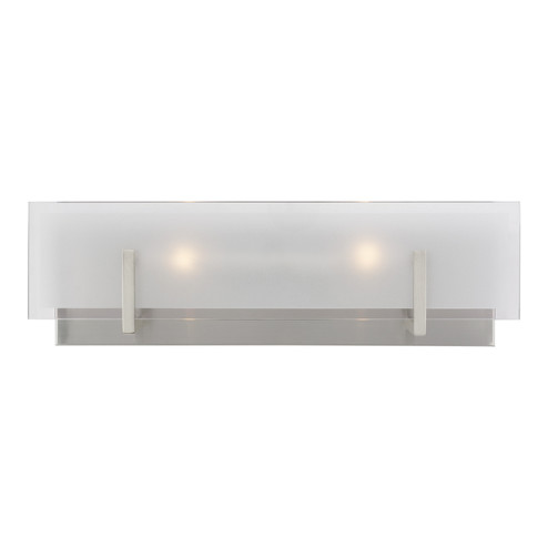 Syll Two Light Wall / Bath in Brushed Nickel (454|4430802962)