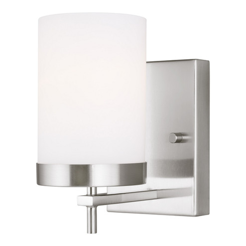 Zire One Light Wall / Bath Sconce in Brushed Nickel (454|4190301EN3962)