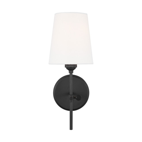 Baker One Light Wall / Bath Sconce in Midnight Black (454|4187201112)