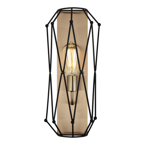 Zarra One Light Wall / Bath Sconce in Satin Brass (454|4134101848)