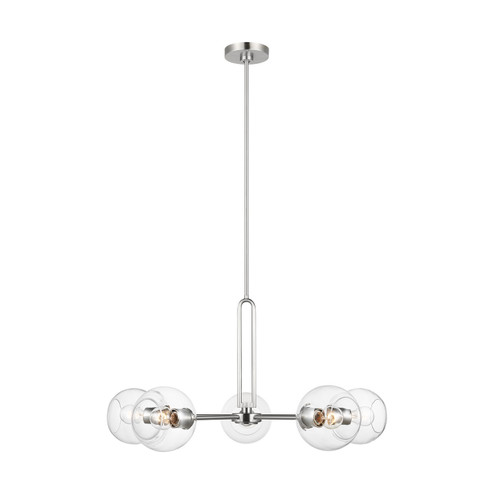 Codyn Five Light Chandelier in Brushed Nickel (454|3255705962)