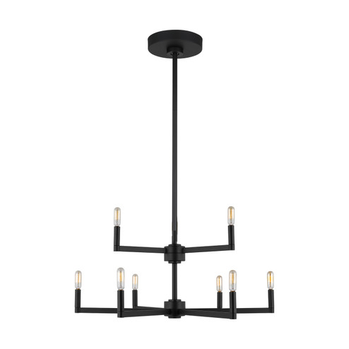 Fullton LED Chandelier in Midnight Black (454|3164209EN112)