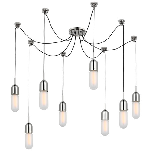 Junio LED Pendant in Polished Nickel (268|TOB5645PNFG8)